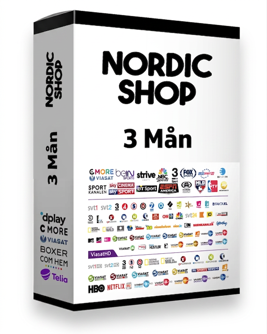 3 månader NordicPlay-konto