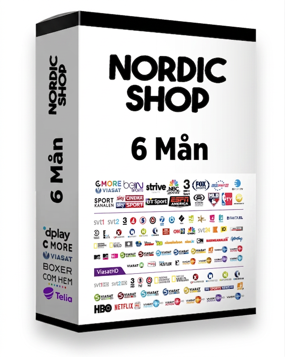 6 månader NordicPlay-konto